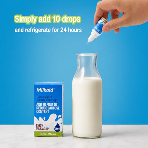 Milkaid Lactase Enzyme Drops