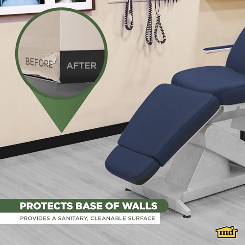 Base de vinilo seco para pared para proteger zonas de paso y pasillos 120ft 4