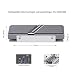 Thermalright TR TR-M.2 2280 TYPE A G 2280 Kühlkörper für SSD Kühlung M.2 2280 Kühlkörper Kühler, Aluminium, mit 2 Wärmeleitfähigkeit, Desktop High Performance SSD Kühler(Grau)