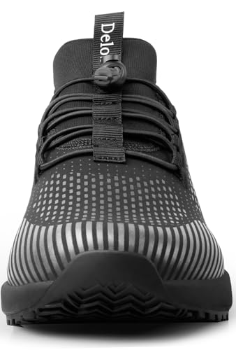 Image of Non Slip Work Shoes for Men Slip Resistant Shoes Kitchen Chef Restaurant Food Service Waterproof Walking Sneakers