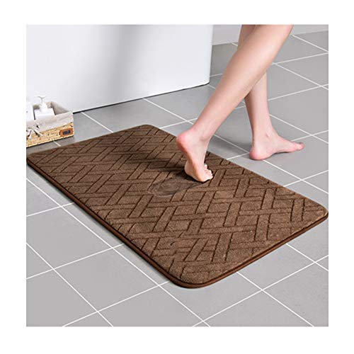 Tapis de bain d'absorption d'eau de qualité supérieure en tissu durable - 2