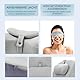 Kuiloapt Lesekissen & Keilkissen zur Beinerhöhung, Reflux Kissen verwendbar als Bequemes Rückenkissen, Beinstützkissen, abnehmbares Mehrzweckkissen für Bett, Sofa, Sitzen, Schlafen, Ruhe (hellgrau)