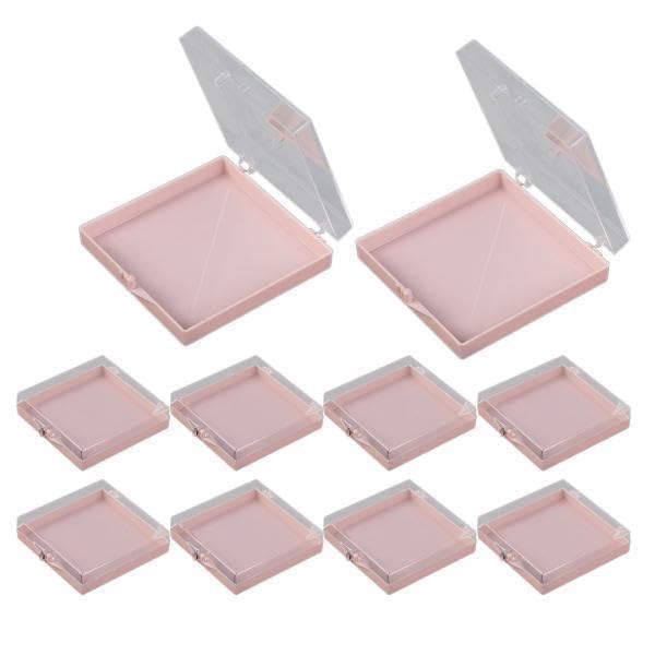3x10 Pieces Press on Nail Storage Box for Nail Salon Artificial Nails Home Use pink-image-27