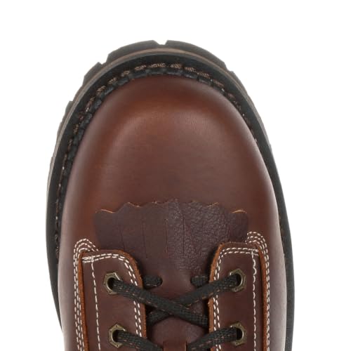 Image of Georgia Boot Men's AMP LT Logger Low Heel Waterproof Work Boots