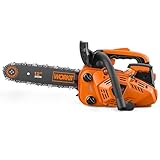 WORKIT 25.4CC Gas Powered Chainsaw, 12-Inch Top Handle Gas.....