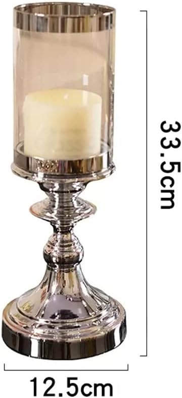 European Type Candlestick Small Ornaments Home of Living Room Table Candlelight Dinner Porch Decoration