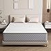 Matoresu 25CM Double Mattresses with Innerspring Hybrid Memory Foam, Double Size Mattress for Ultimate Support & Pressure Relief, Medium Firm Mattress in a Box (190x135x25CM)