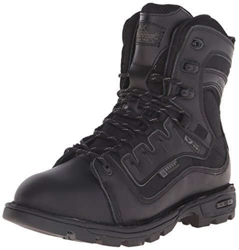 Thorogood 834-6449 Men's Genflex2 Tactical - 8" Side Zip Work Boot, Black