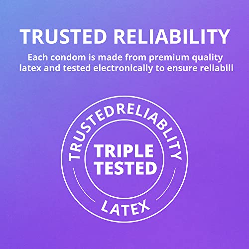 Lovense Large Condoms For 2.36 Inch, Ultra Thin Condom For Men, Odorless And 100% Vegan Natural Rubber Latex Condoms Large Size Lubricated For Comfort And Smoothness, 12 Count (60Mm) #TOP2