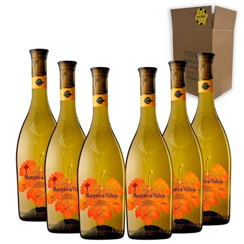 Marqués de Vizhoja - Ideal para Maridar con Pescados y Arroces - Pack 6 Botellas 75cl