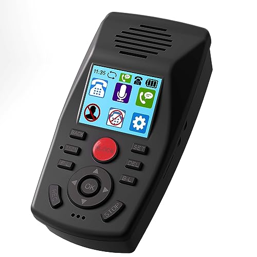 Cell Phone Recorder, Extra Multifunctional Telephone Recorder with Caller ID Block, Voice Message, Do Not Disturb, and Microphone Recording