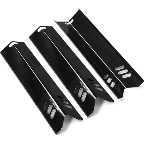 Criditpid B0212-040 Grill Heat Tent Replacement Parts for Blue Rhino 3 Burner GBC1932L GBC1793W Grill Porcelain Steel 55-24-198 Heat Plate Shields for Revoace Grill Parts GBC1706W GBC1705WV Grill.
