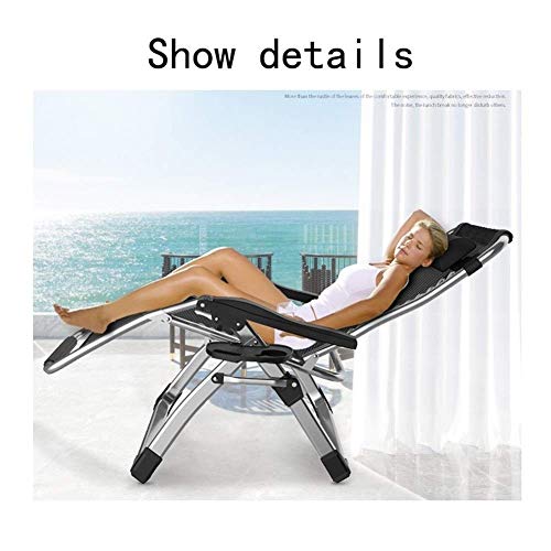 Fauteuils inclinables de Jardin pour la Plage, la Piscine et le Patio Extérieur