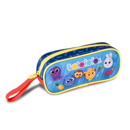 Estojos Youtubers Kids JP & Maria Clara e Bolofofo Infantil Material Escolar Aulas Entretenimento Digital (Bolofofo Amarelo)