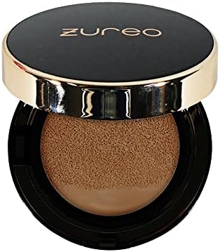 ZUREO Glowing Vitamin BB Cushion (#27 Dark Beige / 0.45oz / 13g) - Cushion Foundation Makeup I Korean Foundation Makeup I Korean BB Cream Foundation I Vitamin C, E, B3, B5, B6 I Moisturizing Finish Cushion Foundation Makeup