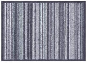 Turtle Mat, Small 40x60cm Slate Stripe Highly Absorbent Indoor Floor Mat with Multi-Grip Backing