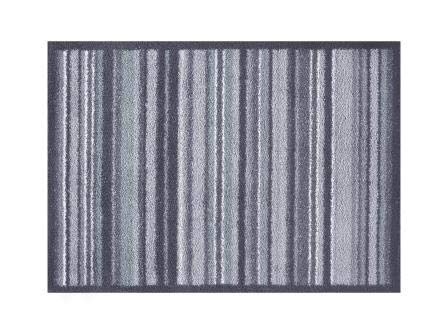 Turtle MatSlate Stripe Design Super Absorbent indoor barrier floor mat 60x85cm Multi-Grip back floor mats