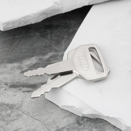 LT Easiyl Traktor-Zündschlüssel S8077 3691975190, kompatibel mit Kubota M-Serie Traktor M-110DTC, 5 Stück