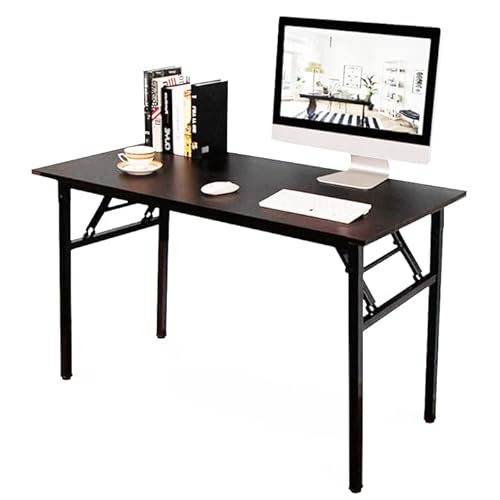 Dlandhome 47 Inches Folding Table Computer Desk Portable Table Activity Table Conference Table Home Office Desk, Fully Assembled Black Dnd-Nd5-120Bb #TOP8