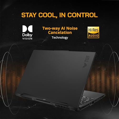 Image of ASUS TUF A16 16 inch 165Hz FHD Gaming Laptop, AMD Ryzen 7-7735HS, 32GB DDR5, 1TB PCIe SSD, AMD Radeon RX 7700S, Backlit Keyboard, Num Pad, Dolby Vision, Black, Win 11 Pro, 128GB Docking Station Set