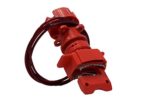 Image of Universal Valve Lockout Device AK-ULD-22A Spring and PU, Red (Pack of 1)