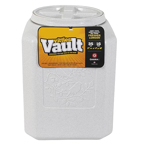 Gamma2 Vittles Vault Bird Seed Storage Container,...