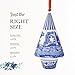 Spode Blue Italian Tree - Holiday Porcelain Decoration Featuring Contemporary Design - Christmas Ornament for Tree, Wreath, Festive Home Display - Great for Gifting & Décor