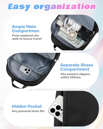 VENATIN Small Gym Backpack for Women