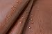 Wento Thick Faux Leather Fabric Soft Skin Grain PU Leather for Furniture Cover Reupholster Sofa Chairs Cushions Vinyl Upholstery (1 Yard, Brown)