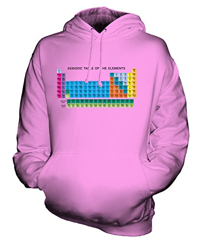 Sweat pull à capuche unisexe parfait pour le campus avec tableau périodique Candymix