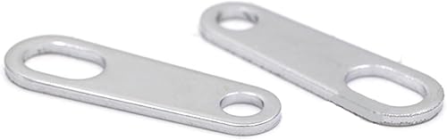 Miniatura 6 de 2 soportes universales para lámpara de señal de giro para motocicleta, soportes universales de montaje de amortiguador, abrazaderas de oreja de