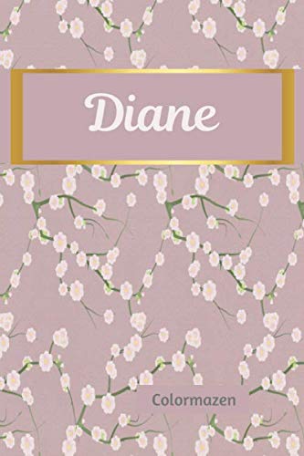 Diane: Personalised Cherry Blossom Notebook (Small)