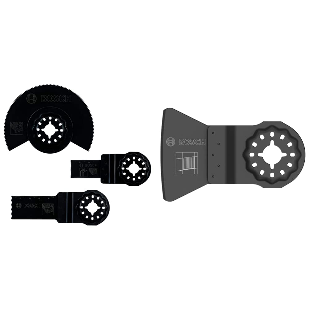 Spatule de grattage Bosch Accessories 2607017348 ATZ 52 SC rigide Starlock HCS