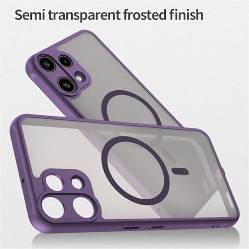 Image of Compatible with Nothing Phone3A Lite Case Cover,Compatible with MagSafe,Anti-Fall,Compatible with Nothing Phone (3a) Lite 5G A001T Cell Protective Phone Case Purple