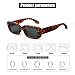 SORVINO Rectangle Sunglasses for Women Men Trendy Retro 90s Sunglasses Fashion Vintage Black Square Frame Eyewear Y2K