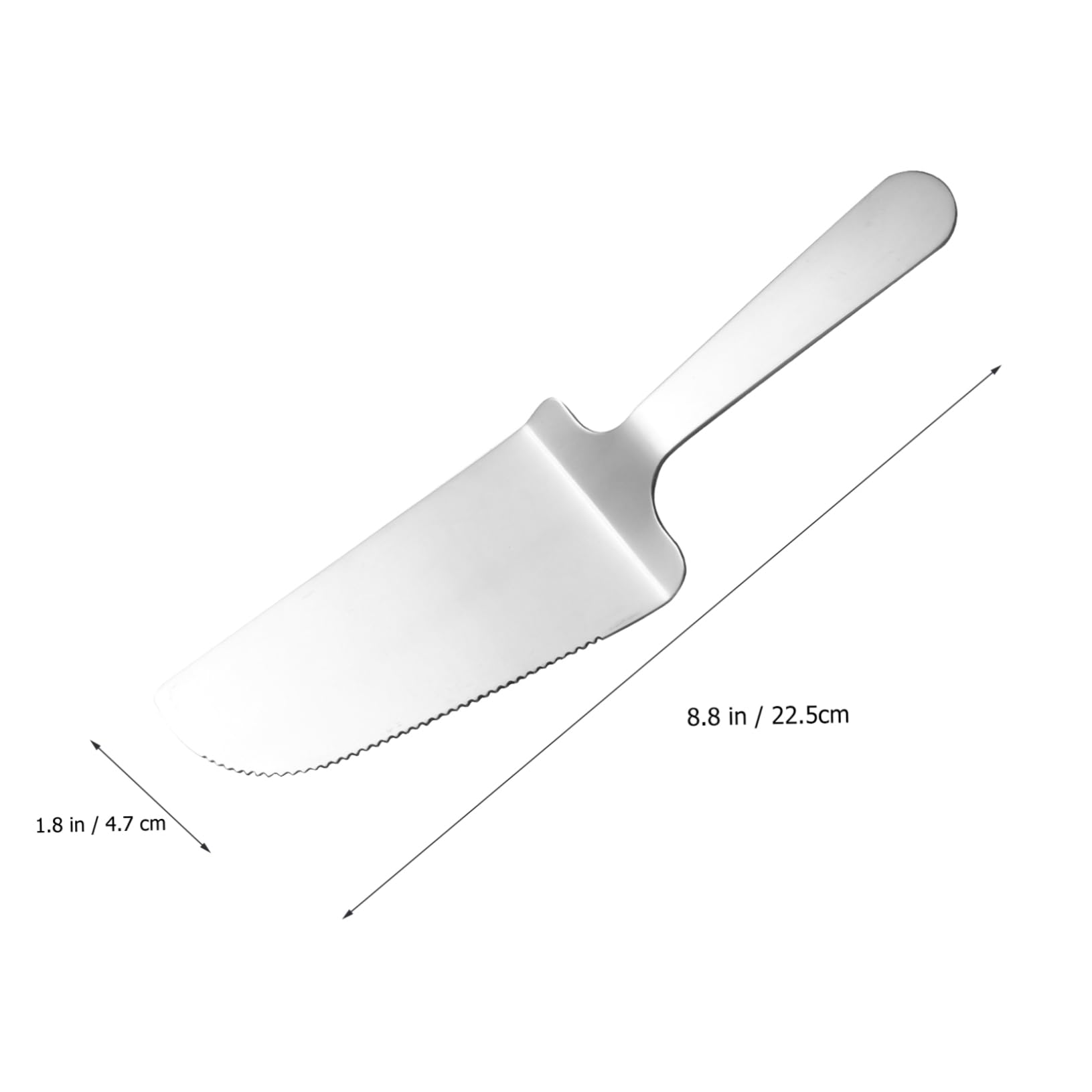 Alipis Pizza Cutter 4pcs Stainless Steel Cake Server Set Lattice Pastry Cutter Butter Slicer Tool Pizza Server Spatula for Baking