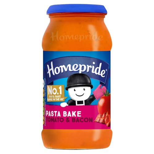 Homepride Tomato & Bacon Pasta Bake 485 g Jar (Pack of 1)