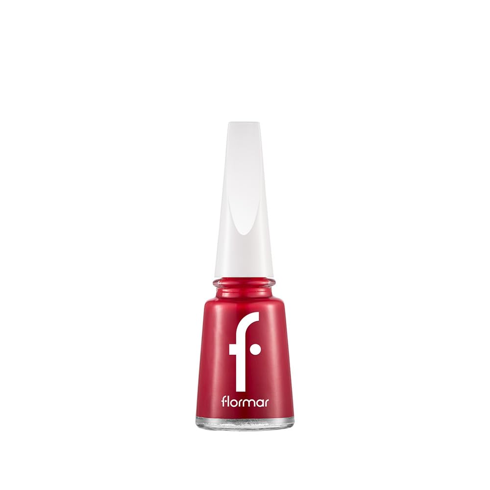 Flormar Klasik Parlak Bitişli Yüksek Pigmentli Oje Nail Enamel 048 Fiery Red New