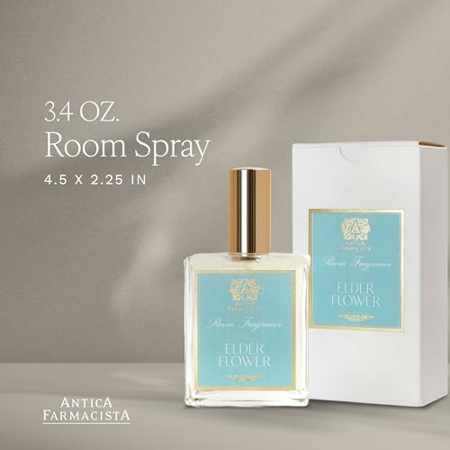 Image of Antica Farmacista Room Spray - Elegant House Spray - Long-Lasting, Room Fragrance - Luxury Gift for Housewarming - Elderflower, 3.4 fl oz