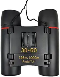 Binóculo Profissional De Alcance Espinagem Longo Alta Nitidez 30x60 Com Capa - B2T