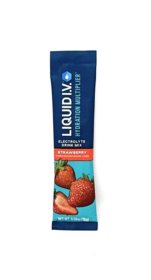 Liquid I.V. Hydration Electrolytes, Strawberry, 48 Count — Amazon image 18