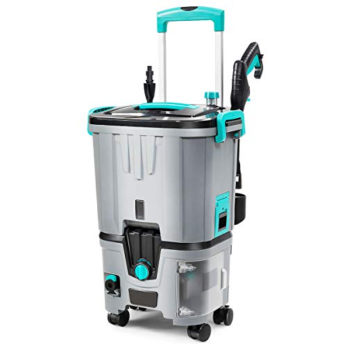 Goplus Cordless Pressure Washer, 1160 PSI 1.5 GMP Portable Power Washer Machine