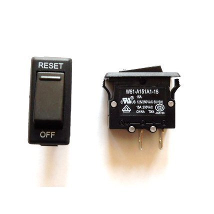 Atwood 34013 Hydro Flame Circuit Breaker 15 Amp with On Off Switch RV Parts