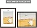 Golden State Art, 11x14 Picture Frame with Mat for 8x10 - High Definition Glass Wall Mounting Horizontal Vertical Display (Brown, 2 Pack)