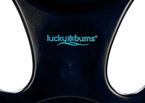 Lucky Bums Snow Kids Torpedo Sled, Black
