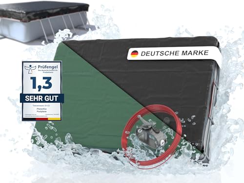 Planenfux® Poolabdeckung rechteckig 549x274 cm | 2-in-1 Poolplane aus 200g/m² PE Material | Sommer & Winter Abdeckung für Schwimmbecken | Solarplane Pool Plane | 660x360 cm Schwimmbad Abdeckplane Planenfux® Poolabdeckung rechteckig 549x274 cm | 2-in-1 Poolplane aus 200g/m² PE Material | Sommer & Winter Abdeckung für Schwimmbecken | Solarplane Pool Plane | 660x360 cm Schwimmbad Abdeckplane