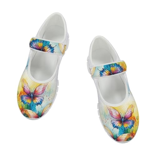 JoyLamoria Women's Wide Shoes with Adjustable Lightweight for Diabetic Edema Arthritis Swollen Feet Green Pickles Print Walking Shoes3