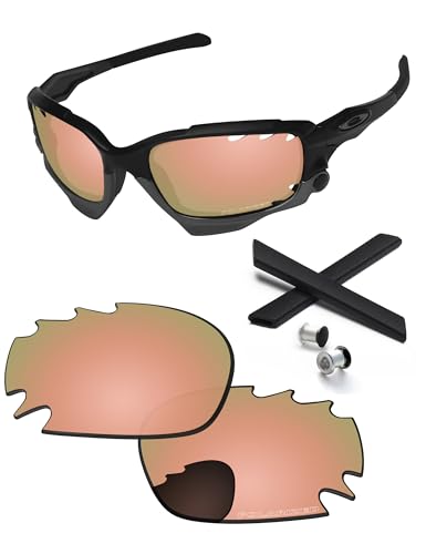 Image of Replacement Lenses for Oakley Racing Jacket /Jawbone Vented OO9171 62mm - Precision Fit, UV Block & Impact Resistant