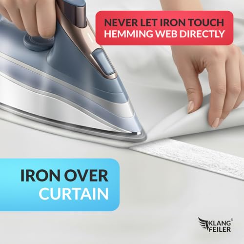 Klangfeiler® Iron on Hemming Web - 0.75 INCH x 32 Yards - Extra Strong - Iron Required