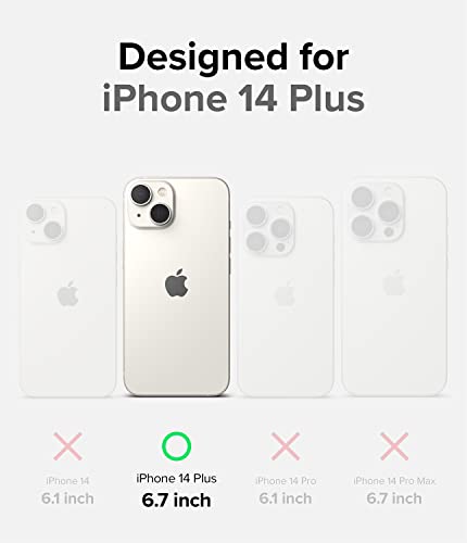 Image of Ringke Onyx Design Compatible with iPhone 14 Plus Case Cover Rugged Flexible Durable Anti-Slip TPU Protection Shockproof iPhone 14 Plus Back Cover - Graffiti